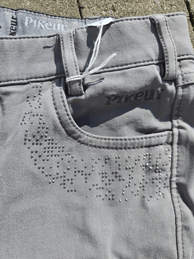 Pantalon PIKEUR gris T158 (PC1013)